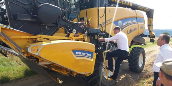 ÖCAL,HUBUBAT HASAT KONTROLLERİNE KATILDI