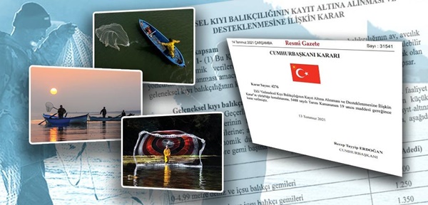 KIYI BALIKÇILIĞINA YÖNELİK 2021 VE 2022 YILLARINDA YAPILACAK DESTEKLEMEYE İLİŞKİN USUL VE ESASLAR BELİRLENDİ