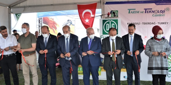 KARAEVLİ TARIM VE TEKNOLOJİ GÜNLERİ FUARI AÇILDI