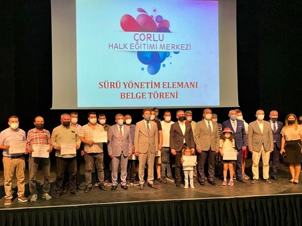 Sürü Yönetim Elemanı Kursu Sertifika Töreni Yapıldı