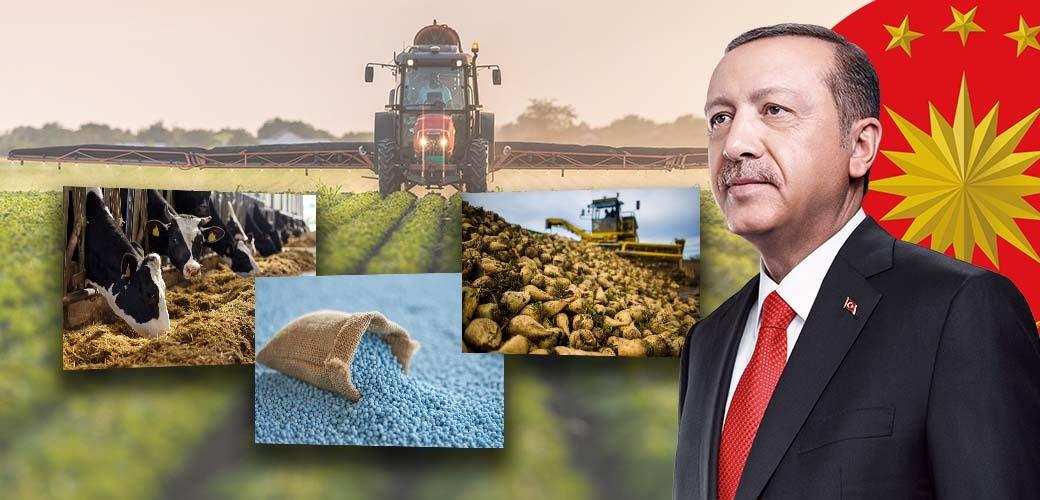 CUMHURBAŞKANI RECEP TAYYİP ERDOĞAN’DAN ÇİFTÇİLERİMİZE MÜJDE…