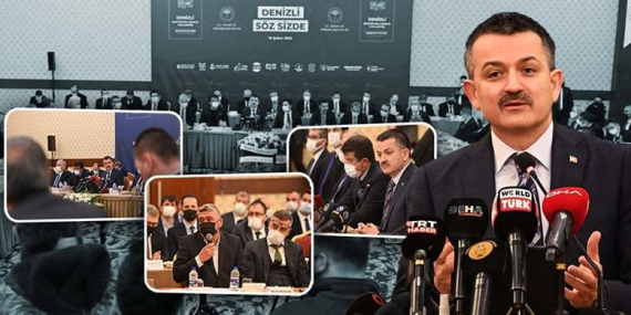 BAKAN PAKDEMİRLİ, DENİZLİ’DE SEKTÖR TEMSİLCİLERİNE SESLENDİ