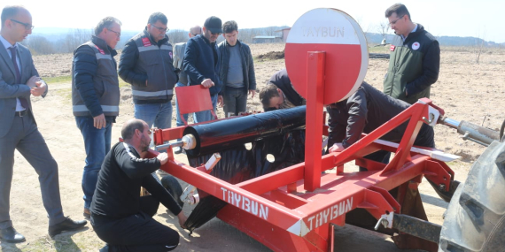 ARMAĞAN KÖYÜ ÇİLEK ÜRETİMİ İÇİN YENİ SEZONA HAZIRLANIYOR