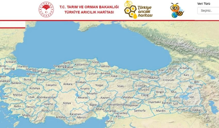 arıcılık harita