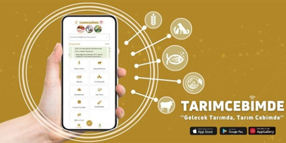 “BALIKÇILIK”, “EVCİL HAYVANLAR” VE “KENT TARIMI” DA ARTIK “TARIMCEBİMDE” MOBİL UYGULAMASINDA