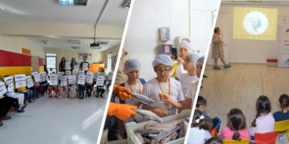 TARIM VE ORMAN BAKANLIĞINCA ÖĞRENCİLERE BALIK TÜKETİMİNE YÖNELİK EĞİTİM VERİLDİ