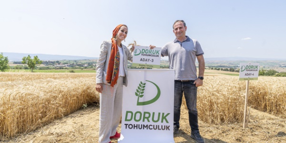 DORUK UN YERLİ VE MİLLİ ATA TOHUM ÇEŞİTLERİ İLE YÜZDE 20 VERİM ARTIŞI HEDEFLİYOR