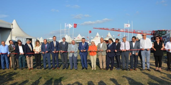 13. Karaevli Tarım ve Teknoloji Fuarı Açıldı