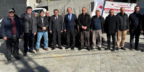 ALTIPARMAK KİRAZ PROJESİ FİDAN DAĞITIMI YAPILDI