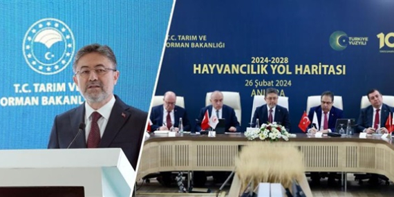 BAKAN YUMAKLI, 2024-2028 YILLARINDA UYGULANACAK HAYVANCILIK YOL HARİTASINI AÇIKLADI