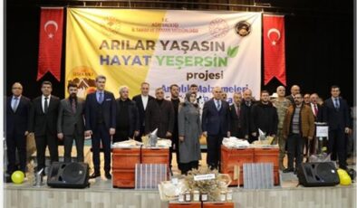 “Arılar Yaşasın Hayat Yeşersin” Projesi Hayat Buldu