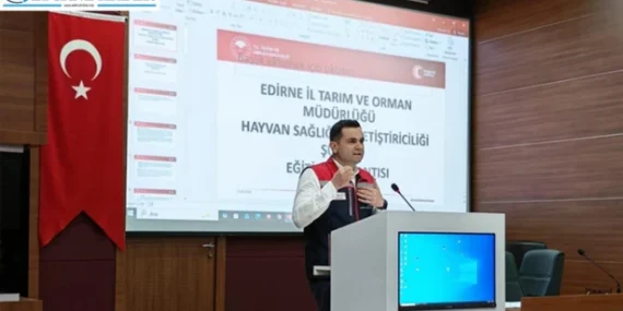 Edirne’de canlı hayvan satıcılarına eğitim