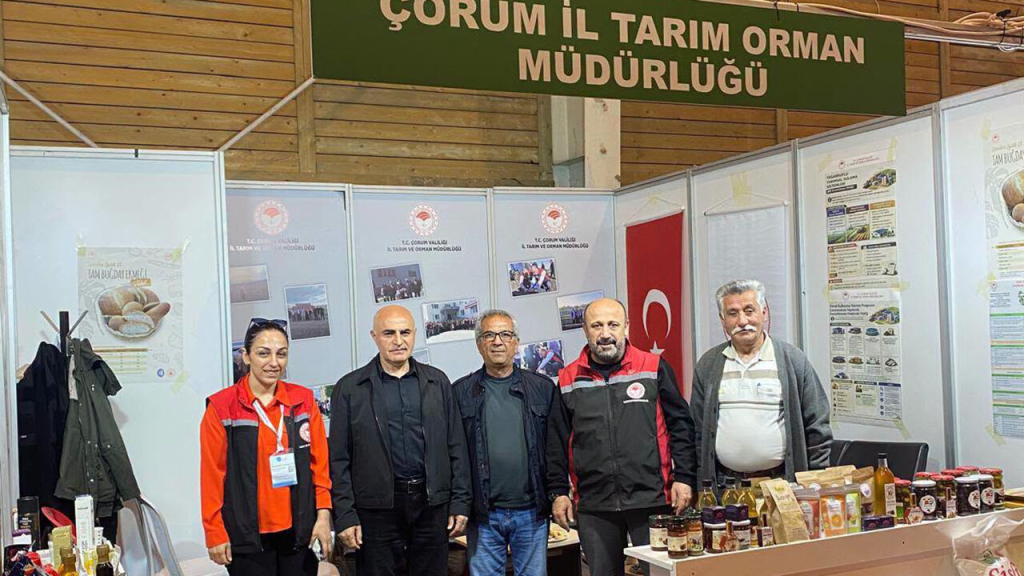Çorum Tarım ve Hayvancılık Fuarı’nda üreticiler ve ziyaretçiler