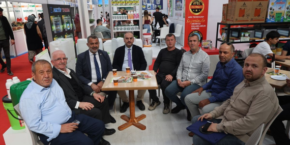 Kınık tarım fuarı ziyaretçi akınına uğradı