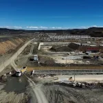 Kastamonu Devrekani Besi Organize Tarım Bölgesi’nde devam eden altyapı çalışmaları ve modern hayvancılık tesis alanı
