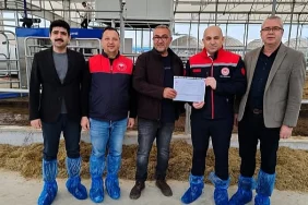 Babaeski’de açılan hastalıktan ari hayvancılık işletmesi