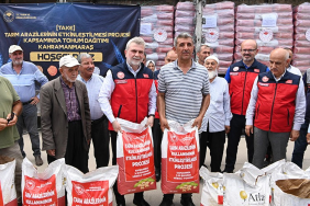 Kahramanmaraş'ta çiftçilere yerli ve milli soya tohumu dağıtımı